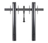 B-Tech BT8710 Premium Floor to Wall Twin Screen VC TV Stand 2m Tall