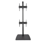 B-Tech BTF842 2.4m High Dual TV Stand for Screens up to 65 inches