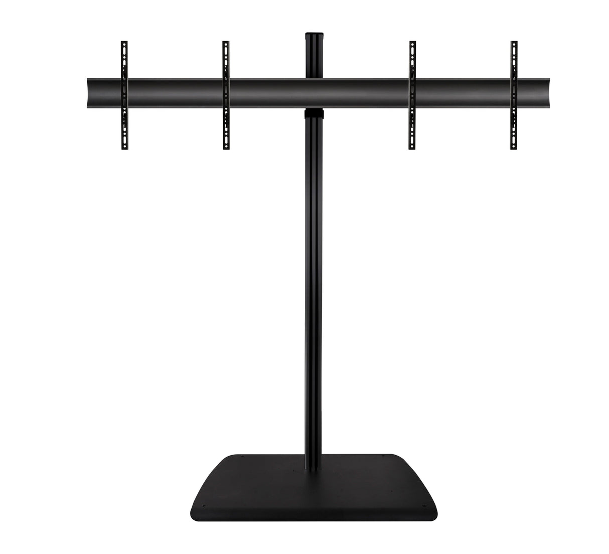 B-Tech BTF845 1.8m High Twin Screen Video Conferencing Stand for Screens up to 55 inches