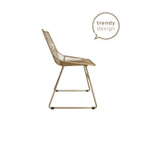 CosmoLiving Astrid Wire Metal Dining Chair