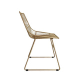 CosmoLiving Astrid Wire Metal Dining Chair