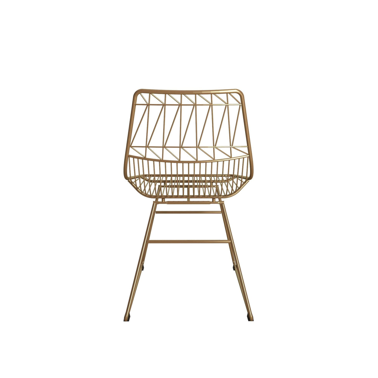 CosmoLiving Astrid Wire Metal Dining Chair
