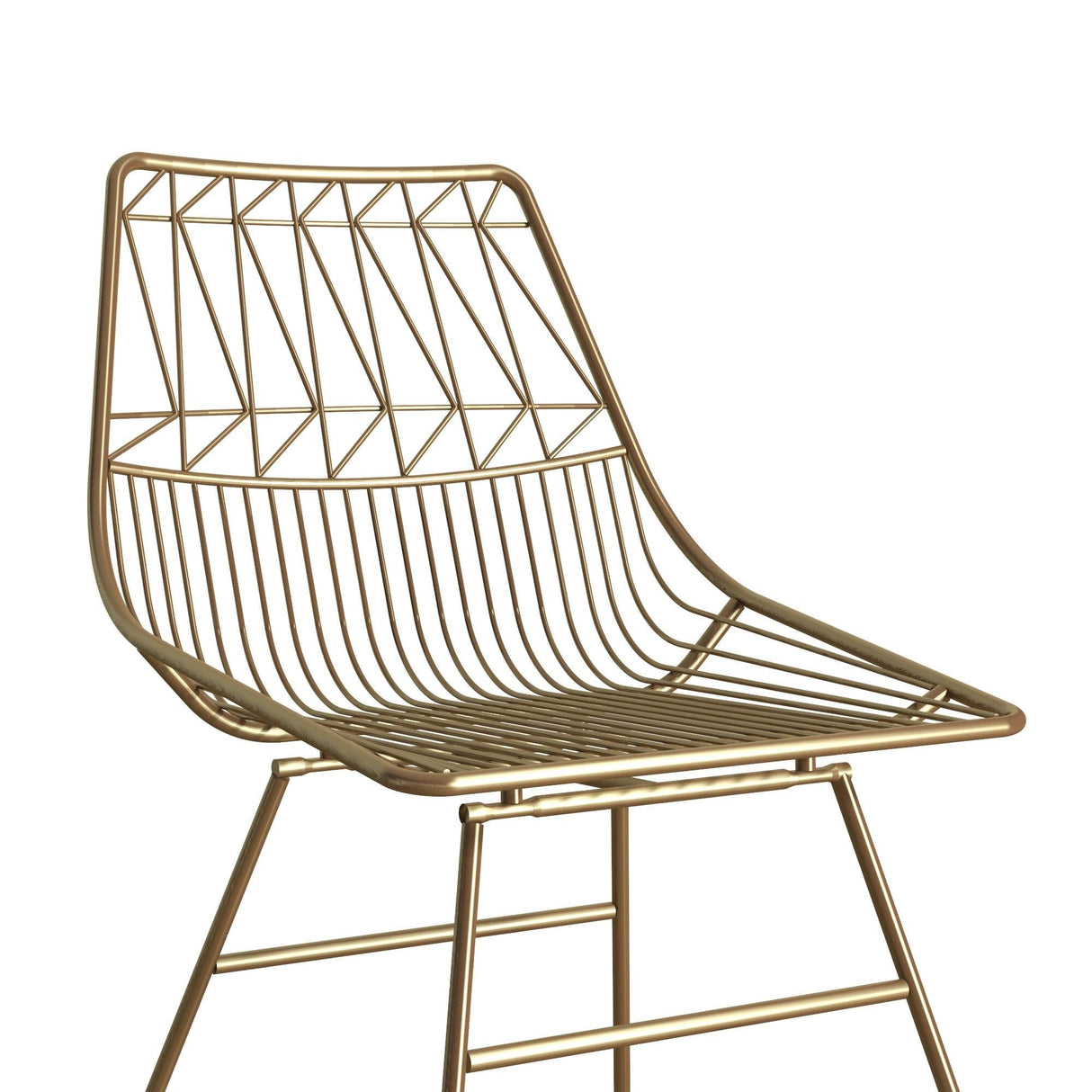 CosmoLiving Astrid Wire Metal Dining Chair