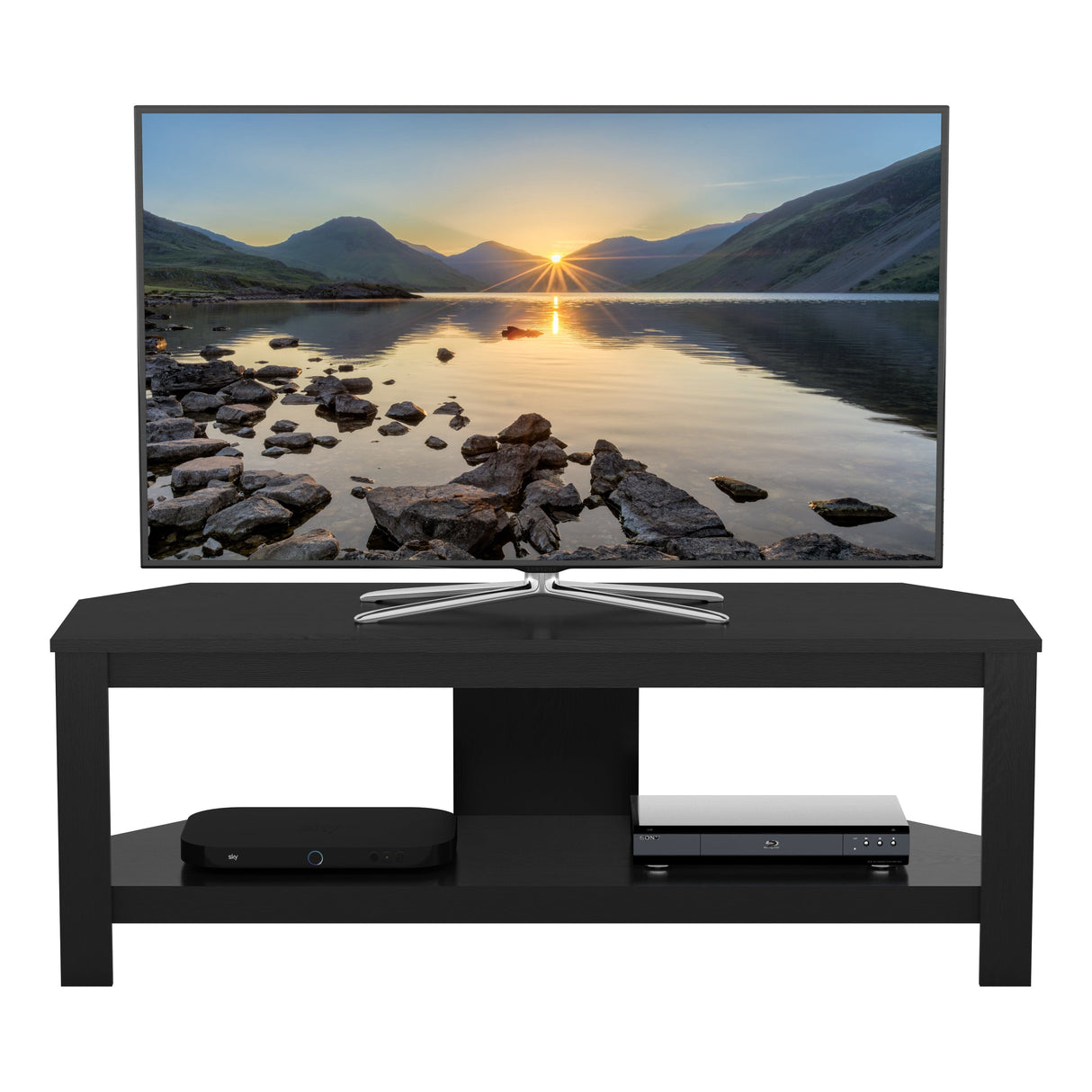 AVF Calibre 1.15m TV Stand - Black Oak