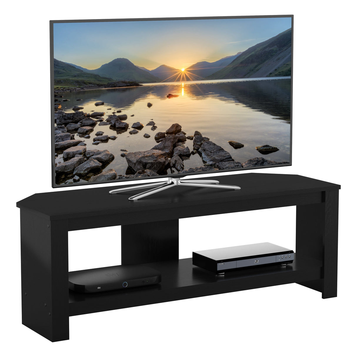 AVF Calibre 1.15m TV Stand - Black Oak