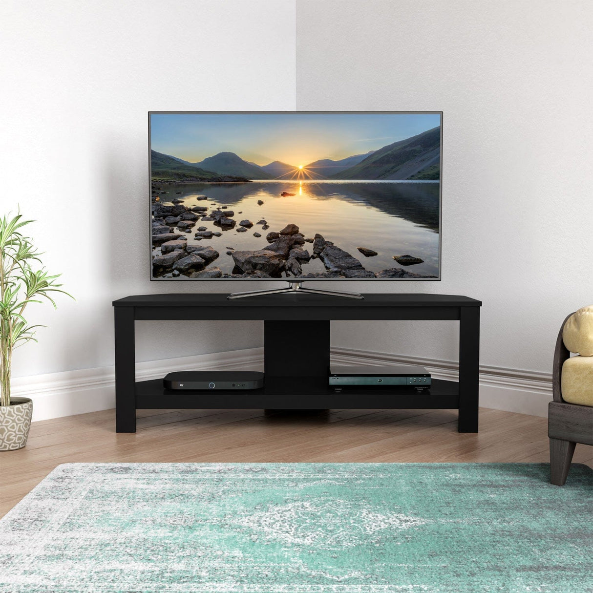 AVF Calibre 1.15m TV Stand - Black Oak