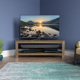 AVF Calibre+ Rustic Sawn Oak Oak TV Stand (CA115GOX)