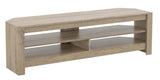 AVF CA140GO Calibre Flat TV Stand in Rustic Sawn Oak suits Up To 65" TVs
