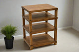 Apollo Podium 6 XL Dark Oak 4 Shelf Modular Hi-Fi Rack