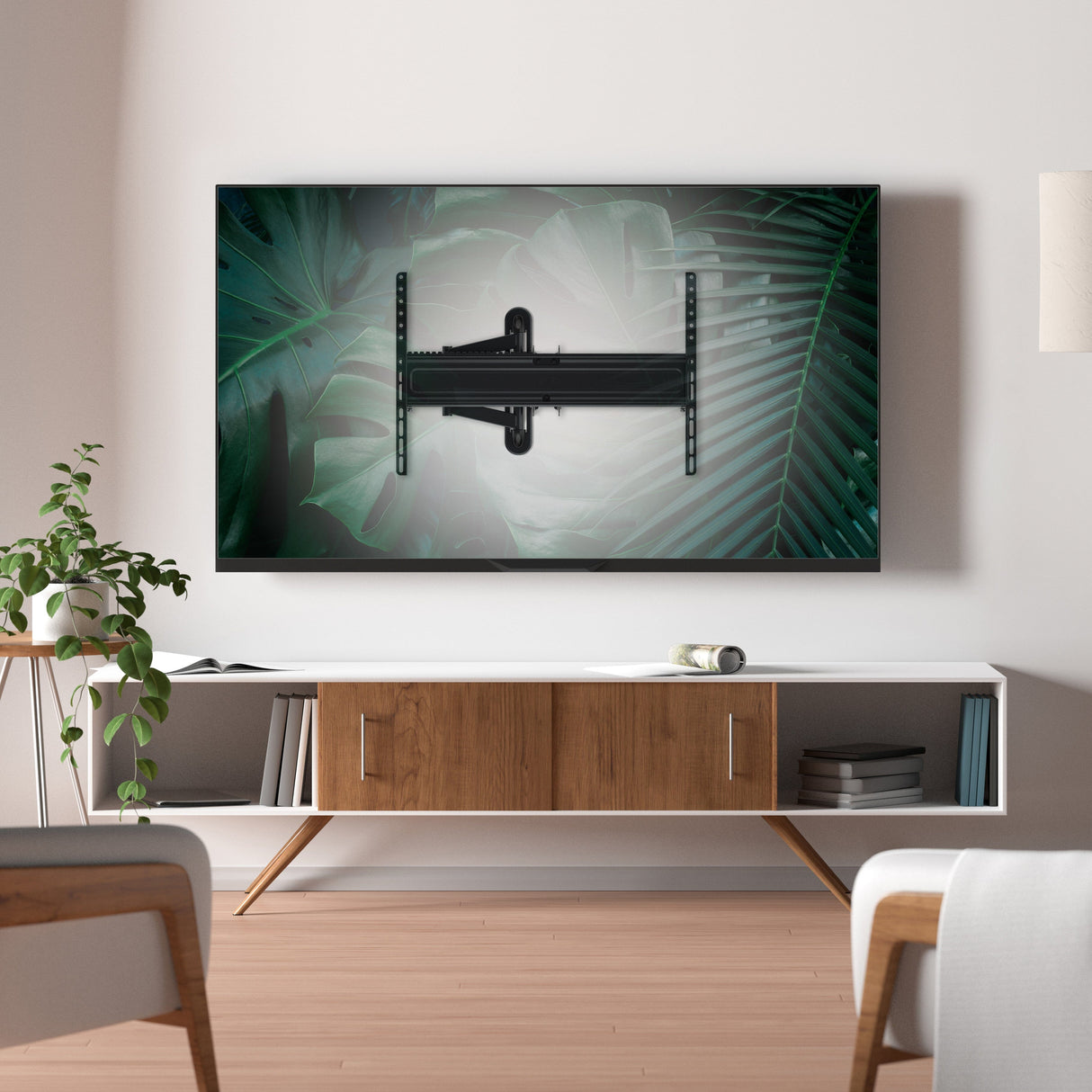 AVF EL804B Ecomount Multi Position TV Wall Mount, for TVs 40-80"