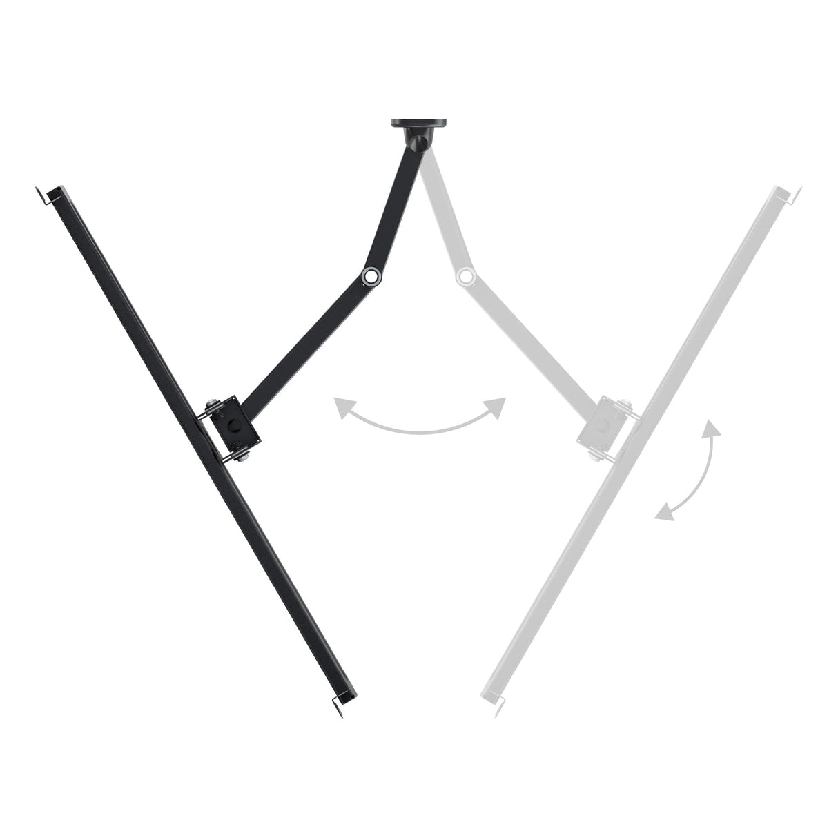 AVF EL804B Ecomount Multi Position TV Wall Mount, for TVs 40-80"