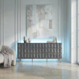 Frank Olsen Elevate Grey Sideboard with Mood Lighting