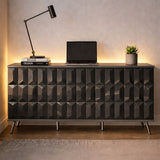 Frank Olsen Elevate Grey Sideboard with Mood Lighting