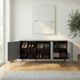 Frank Olsen Elevate Grey Sideboard with Mood Lighting
