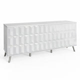 Frank Olsen Elevate White Sideboard with Mood Lighting