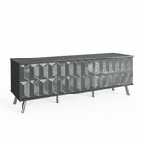 Frank Olsen Elevate Grey TV Cabinet with Mood Lighting