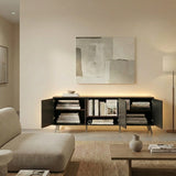 Frank Olsen Elevate Grey TV Cabinet with Mood Lighting