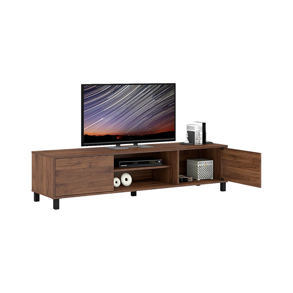 Kudl ELV91001TV12 Dark Oak TV Cabinet