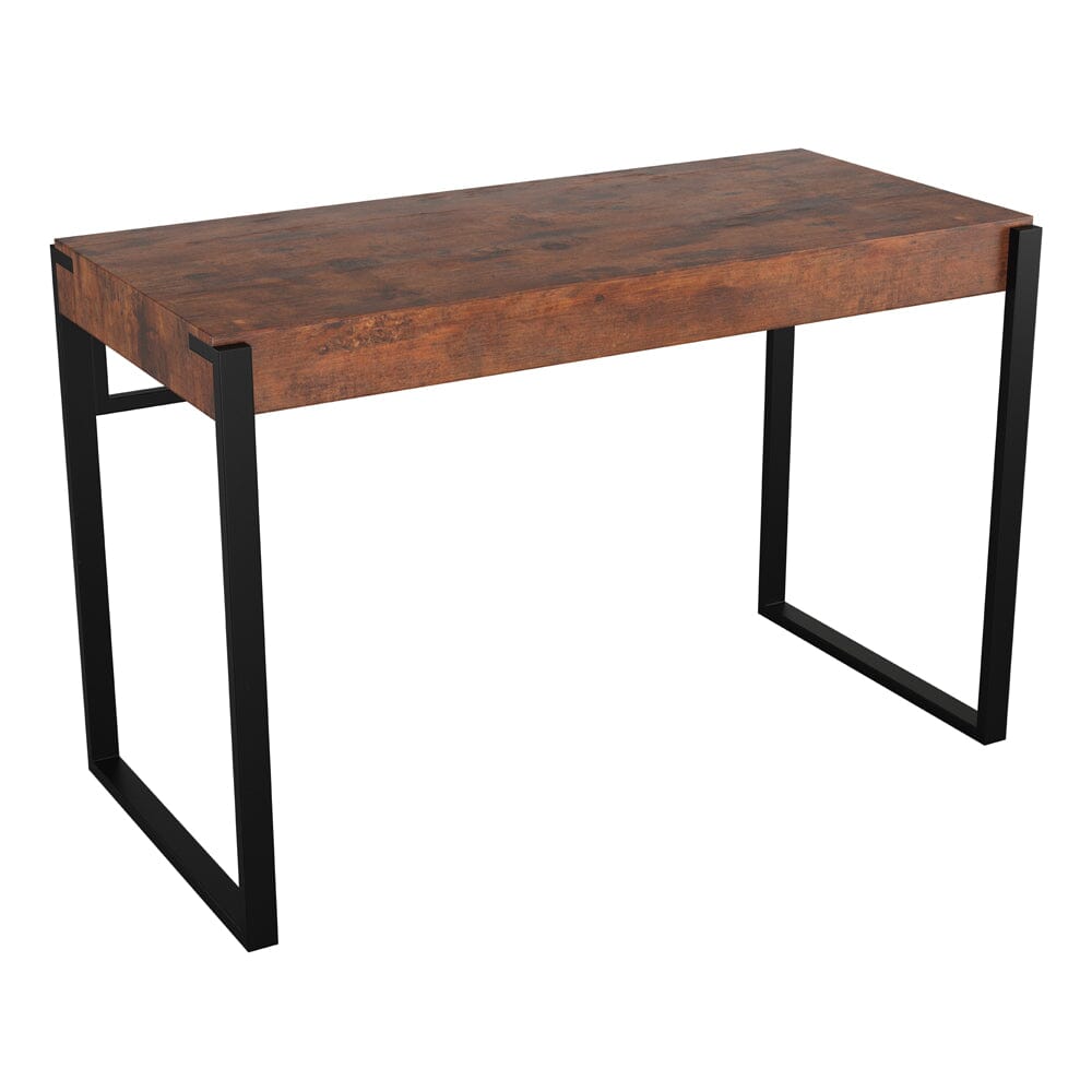 AVF Ridgewood 100cm Wide Rustic Dark Wooden Desk (FD1000RIDDW)