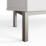 Frank Olsen Iona White Corner TV Cabinet with Mood Lighting for TV's up to 50"