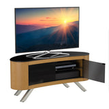 AVF Affinity Bay 1.15m Curved TV Stand - Oak