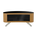 AVF Affinity Bay 1.15m Curved TV Stand - Oak