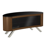 AVF Affinity Bay Plus 1.15m Curved TV Stand - Walnut