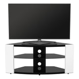 AVF Como 1.08m Corner TV Stand - Gloss White