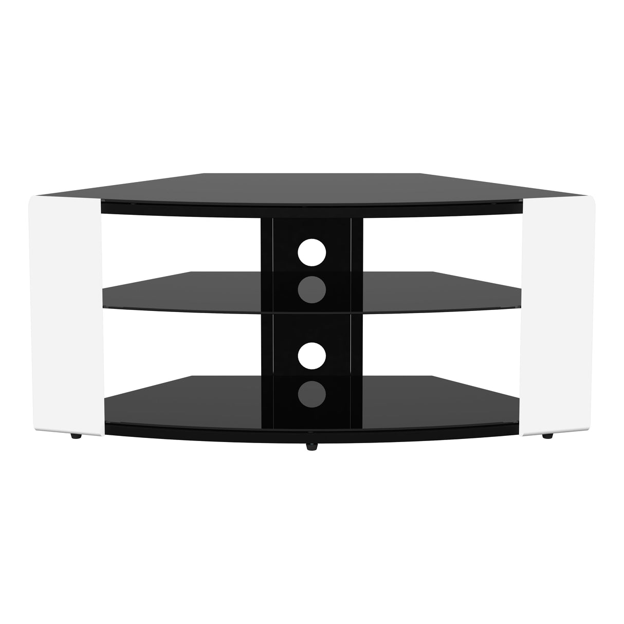 AVF Como 1.08m Corner TV Stand - Gloss White