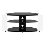 AVF Como 1.08m Corner TV Stand - Gloss White