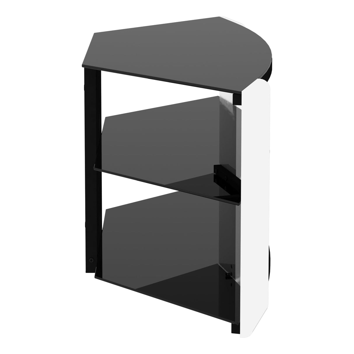 AVF Como 1.08m Corner TV Stand - Gloss White