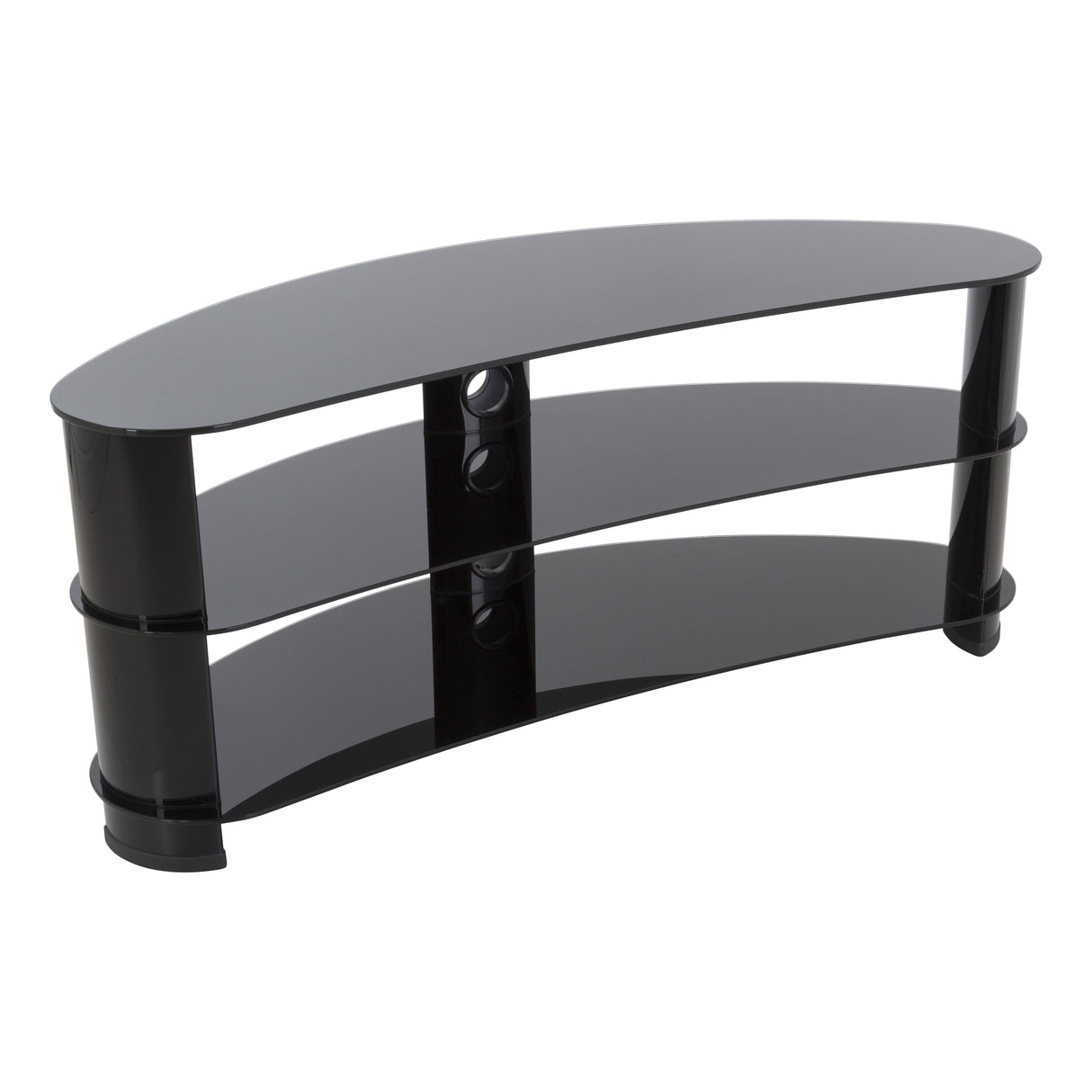 AVF Jelly Bean 1.2m Curved TV Stand - Black