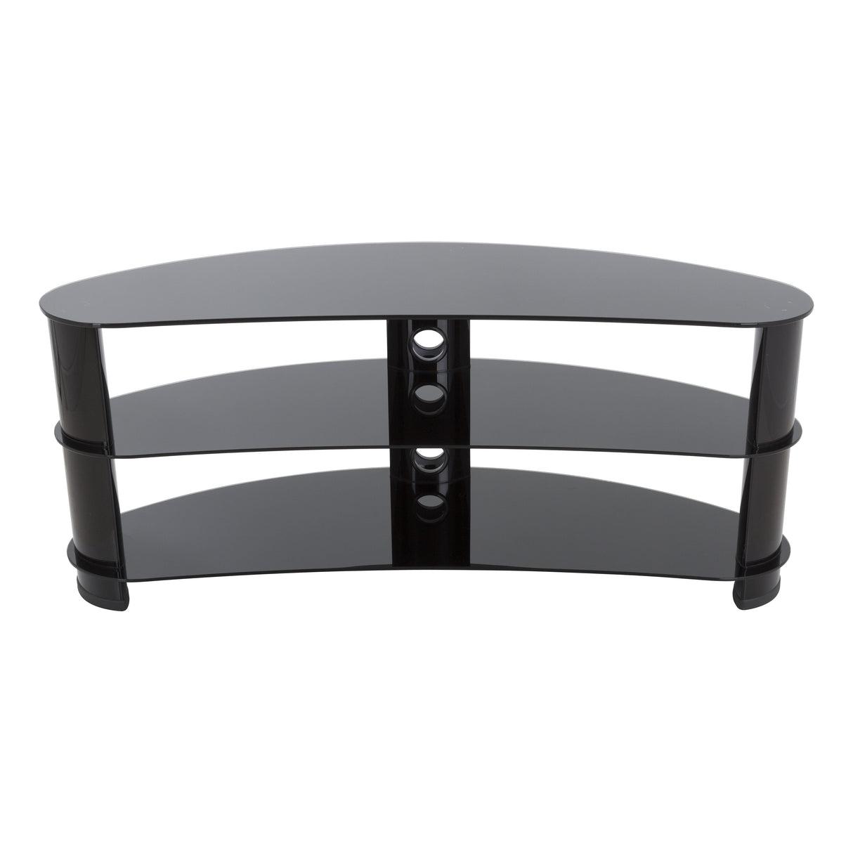 AVF Jelly Bean 1.2m Curved TV Stand - Black