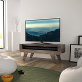 AVF Horton 1.2m Tapered Leg TV Stand - Dark Wood