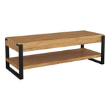 AVF Ridgewood 120cm Wide Rustic Light Wooden TV Stand (FS1200RIDLW)