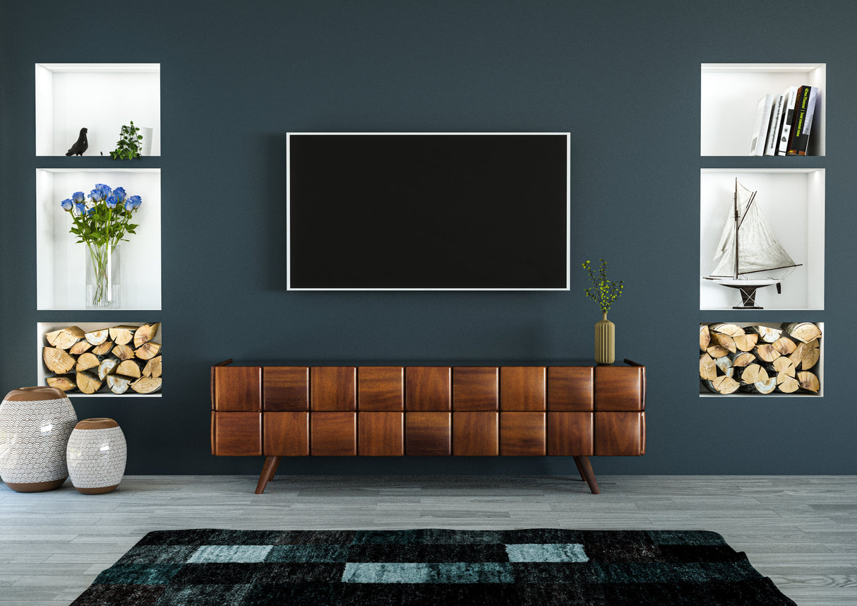 AVF Delano 1.8m TV Stand - Walnut