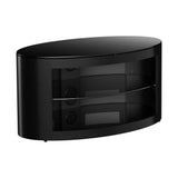 AVF Affinity Buckingham 80cm Black Oval TV Stand for TVs up to 40"