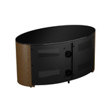 AVF Affinity Buckingham 80cm Walnut Oval TV Stand for TVs up to 40"