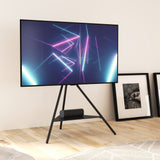 AVF Tiga Freestanding Metal TV Tripod - Black