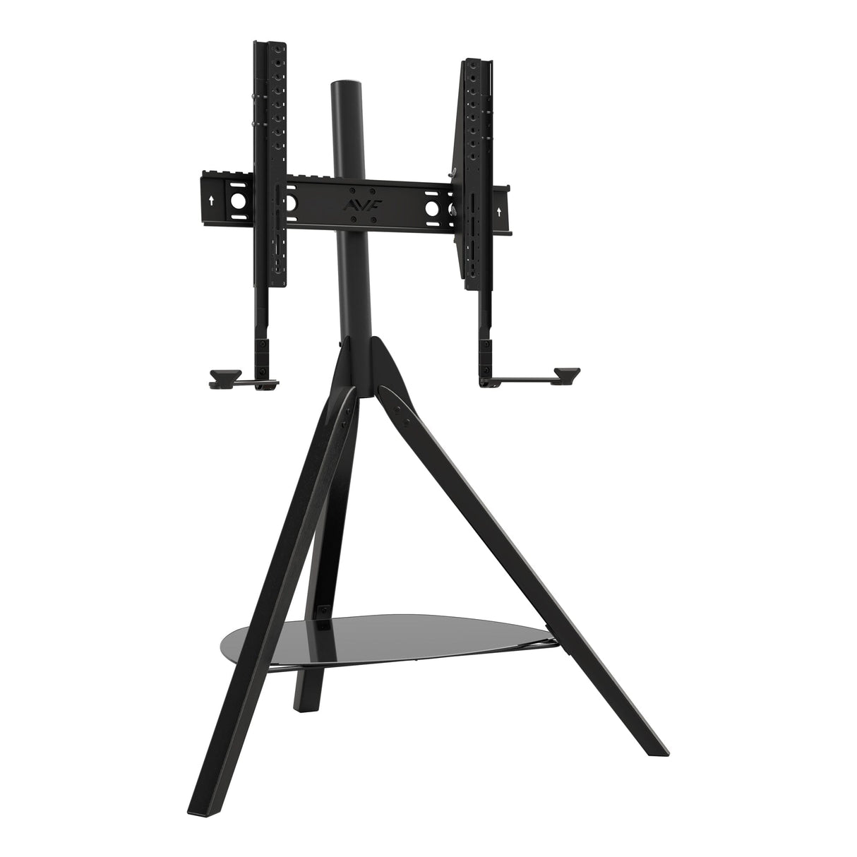 AVF Hoxton Sound Freestanding Tripod Black TV Stand with Soundbar Bracket