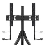 AVF Hoxton Sound Freestanding Tripod Black TV Stand with Soundbar Bracket