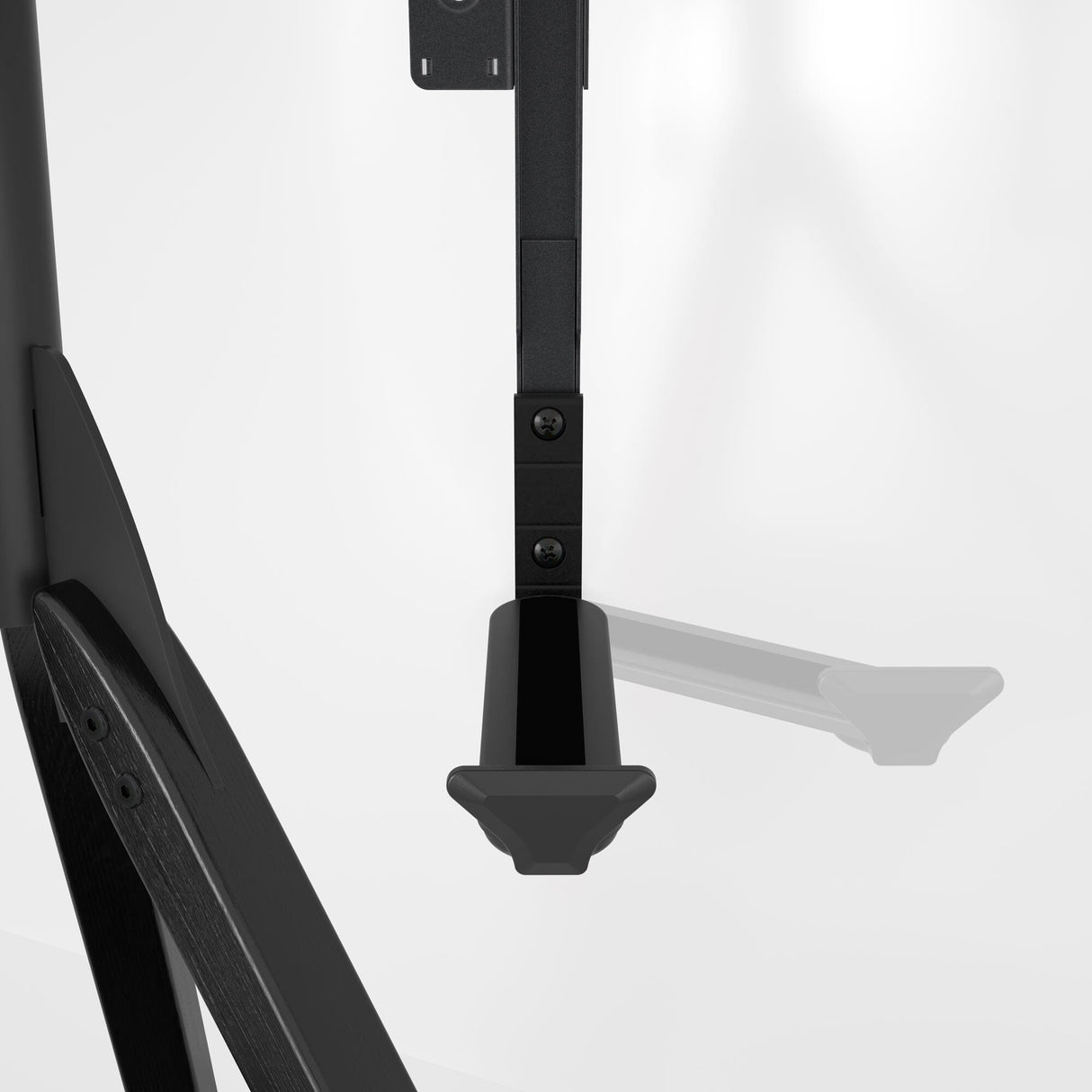 AVF Hoxton Sound Freestanding Tripod Black TV Stand with Soundbar Bracket