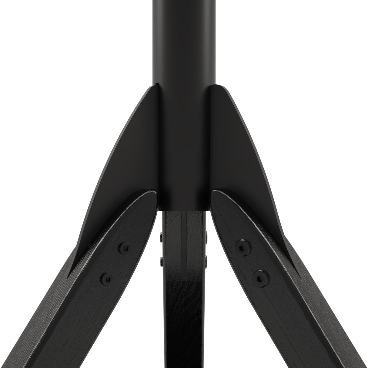 AVF Hoxton Sound Freestanding Tripod Black TV Stand with Soundbar Bracket