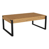 AVF Ridgewood 110cm Wide Rustic Light Wooden Coffee Table (FT110RIDLW)