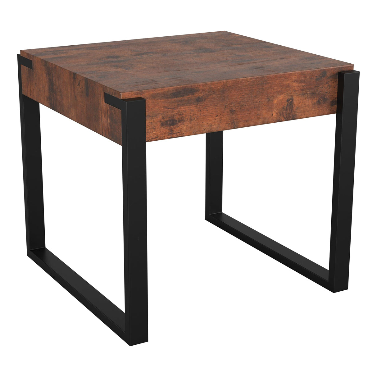 AVF Ridgewood 50cm Wide Rustic Dark Wooden Side Table (FT50RIDDW)