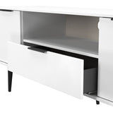 Welcome Furniture Matt White Hong Kong Wide TV Cabinet HKB252WMWM