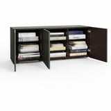 Frank Olsen High Gloss Grey 1500mm TV Cabinet with LED Lighting