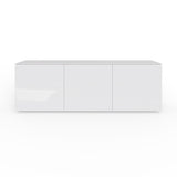 Frank Olsen High Gloss White 1500mm TV Cabinet with LED Lighting