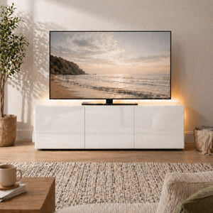 White TV Stands