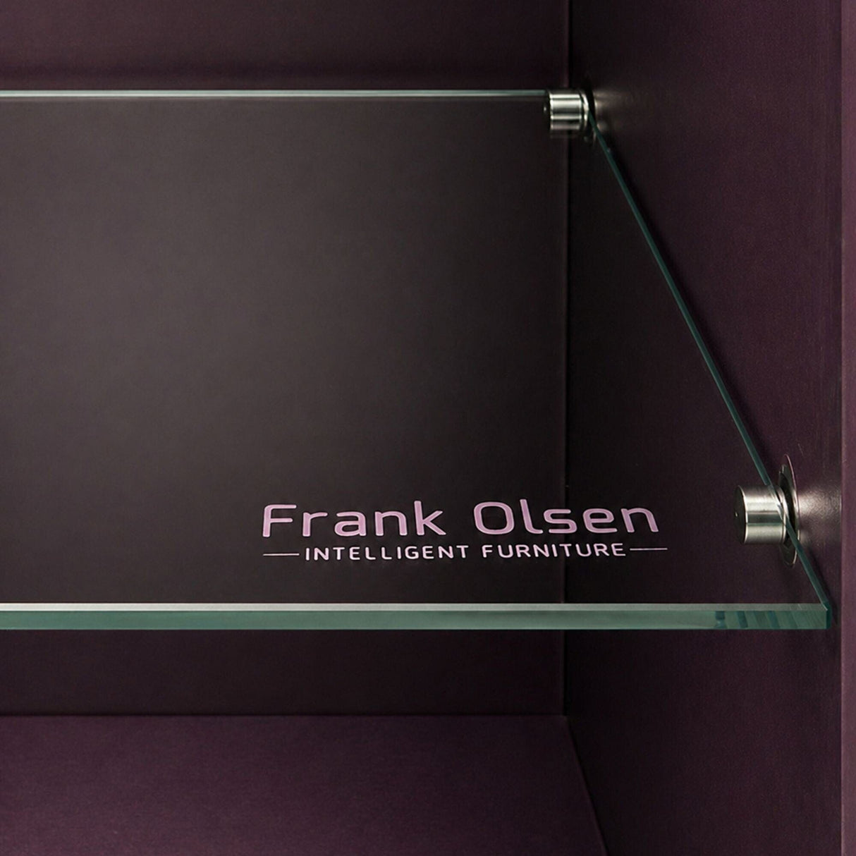 Frank Olsen High Gloss White 1500mm TV Cabinet with LED Lighting